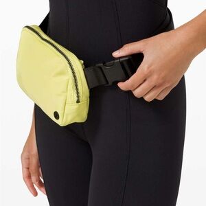 Lululemon Everywhere Lemon Lime Green Belt Bag Crossbody